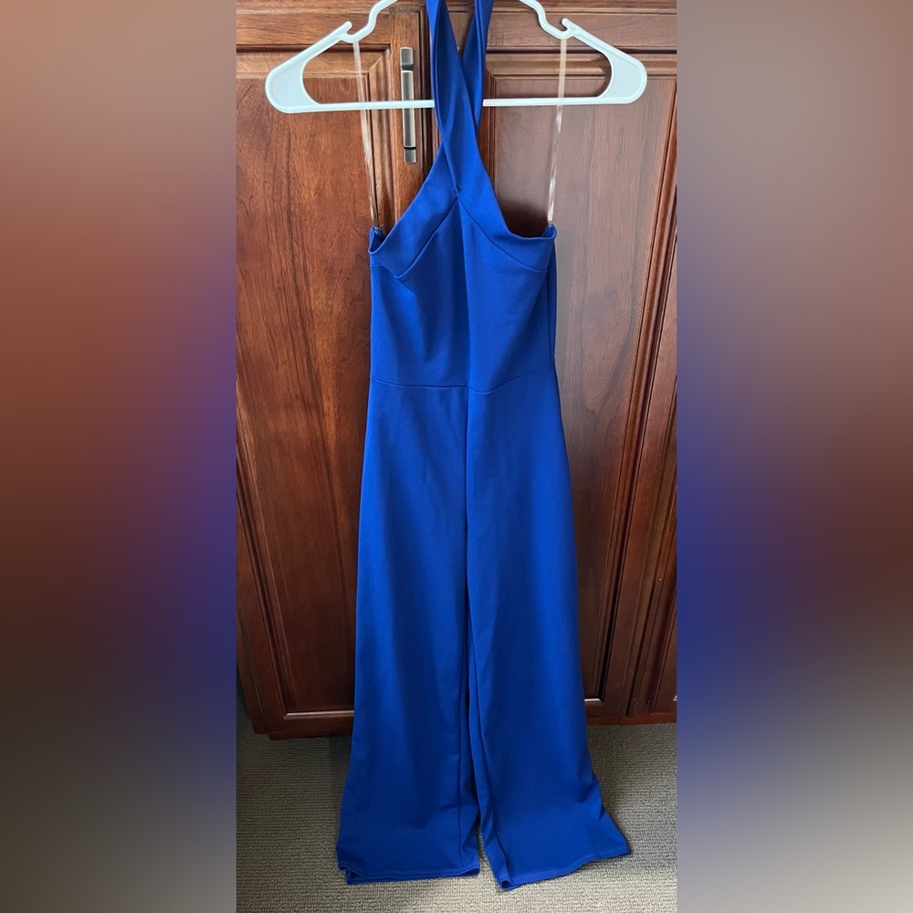 Elegant Blue Jumpsuit